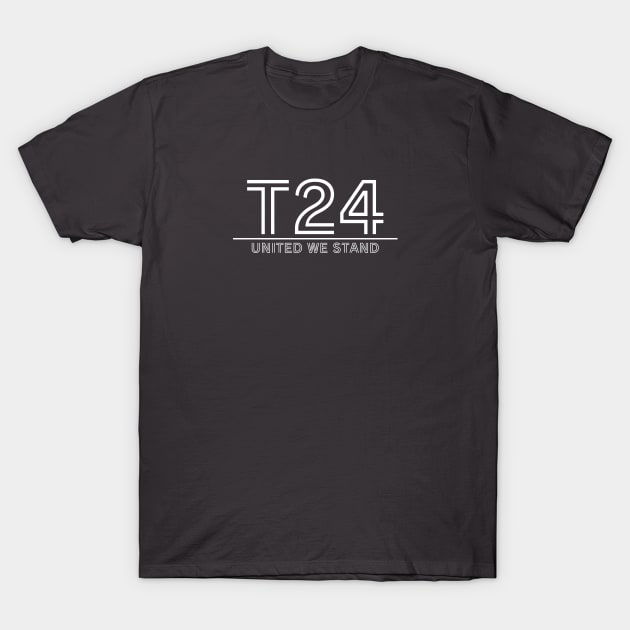 T24 - United We Stand - TrO - Inverted T-Shirt by Political Heretic